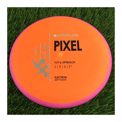 Axiom Electron Soft Pixel with SimonLine Stock Stamp - 166g - Solid Orange
