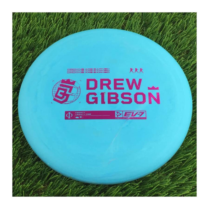 EV-7 OG Soft Phi with Drew Gibson - Crowns Are Earned - 2021 Stamp - 172g - Solid Blue