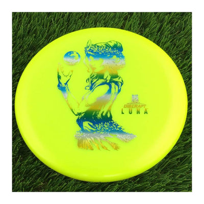 Discraft Big Z Collection Luna with Big Z Stock Stamp with Inside Rim Embossed PM Paul McBeth Stamp - 174g - Solid Yellow
