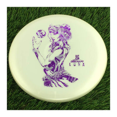 Discraft Big Z Collection Luna with Big Z Stock Stamp with Inside Rim Embossed PM Paul McBeth Stamp - 174g - Solid Off White