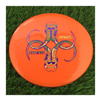 Axiom Neutron Soft Crave with OTB Open 2024 - Art by Pirate Nate Stamp - 171g - Solid Orange