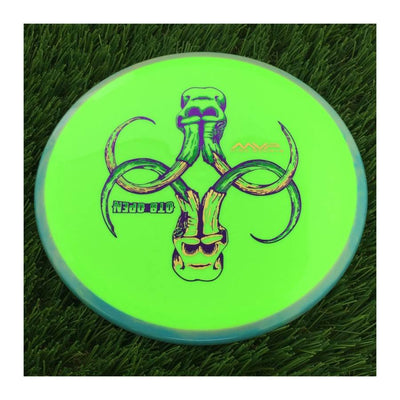 Axiom Neutron Soft Crave with OTB Open 2024 - Art by Pirate Nate Stamp - 172g - Solid Neon Green