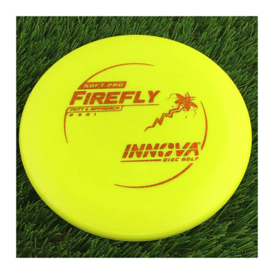 Innova Soft Pro Firefly with Burst Logo Stock Character Stamp - 175g - Solid Yellow