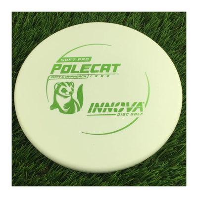 Innova Soft Pro Polecat with Burst Logo Stock Character Stamp - 170g - Solid White