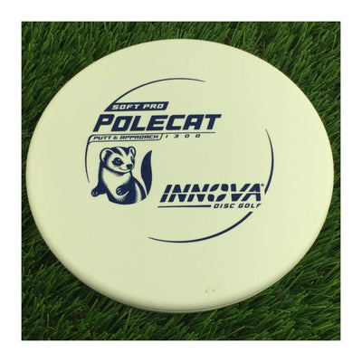 Innova Soft Pro Polecat with Burst Logo Stock Character Stamp - 170g - Solid White