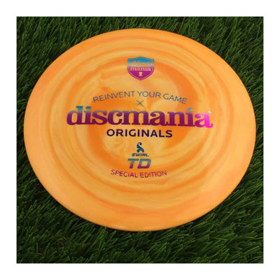 Discmania Swirly S-Line TD with Reinvent Your Game x Discmania Originals Special Edition Stamp - 173g - Solid Orange