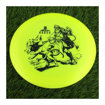 Discraft Big Z Collection Hades with Big Z Stock Stamp with Inside Rim Embossed PM Paul McBeth Stamp - 174g Yellow