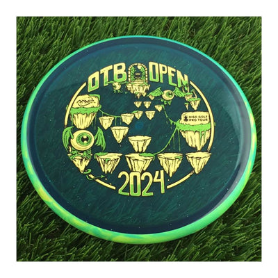 MVP Proton Soft Tempo with OTB Open 2024 - Art by Green C Studio Stamp - 174g - Translucent Blue