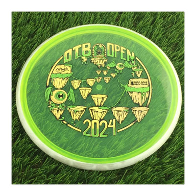 MVP Proton Soft Tempo with OTB Open 2024 - Art by Green C Studio Stamp - 174g - Translucent Yellow