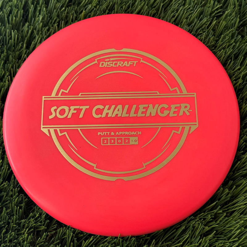 Discraft Putter Line Soft Challenger - 166g Pink