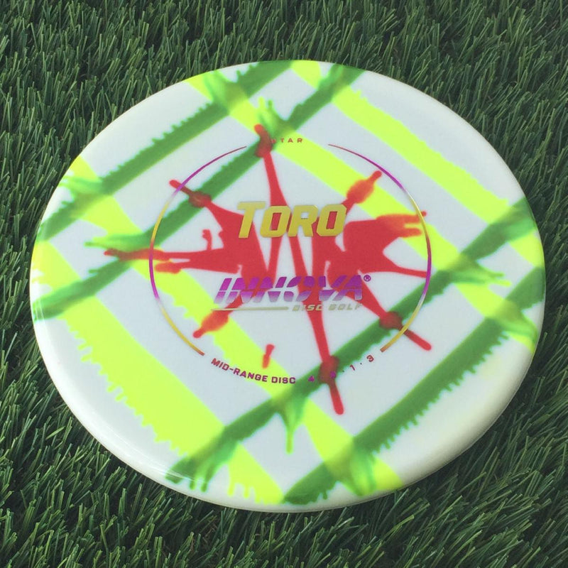 Innova Star I-Dye Toro with Burst Logo Stock Stamp - 169g White