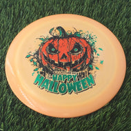 Latitude 64 Royal Grand Rive with Happy Halloween Spooky Pumpkin - Triple Foil 2024 Stamp - 175.0g - Solid  Light Orange - Solid Light Orange / 175g