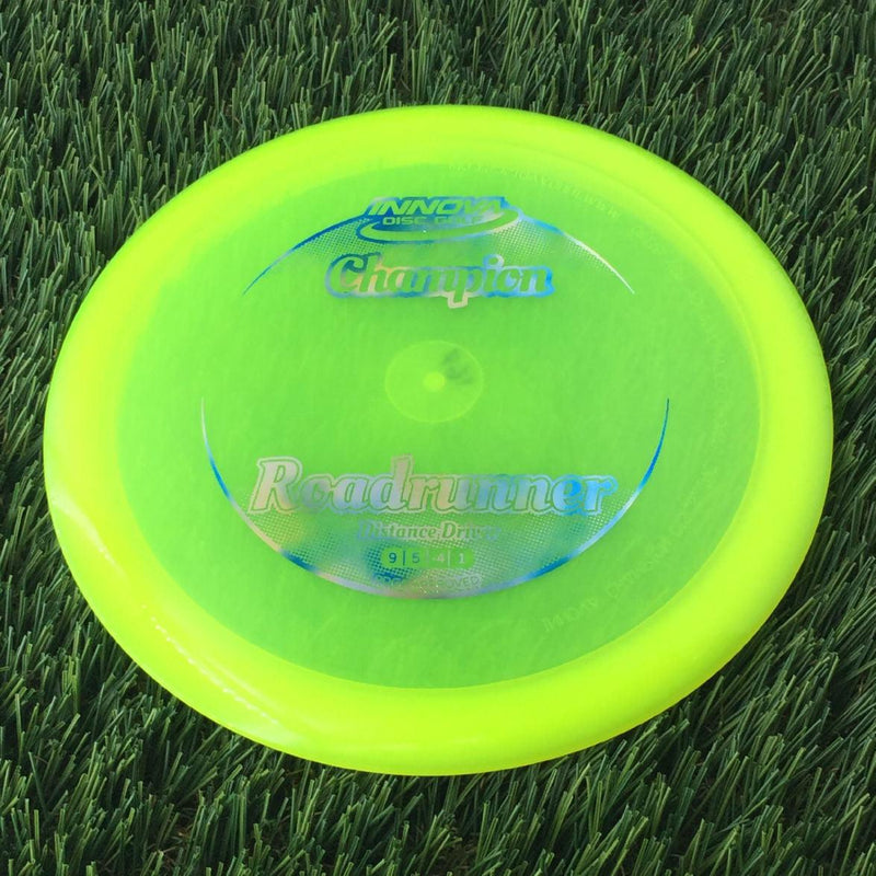 Innova Champion Roadrunner with Circle Fade Stock Stamp - 167g - Translucent Yellow