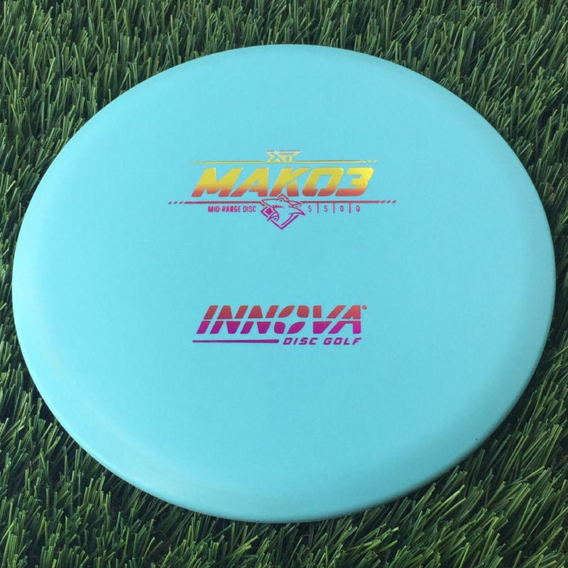 Innova XT Mako3 with Burst Logo Stock Stamp - 152g Light Blue