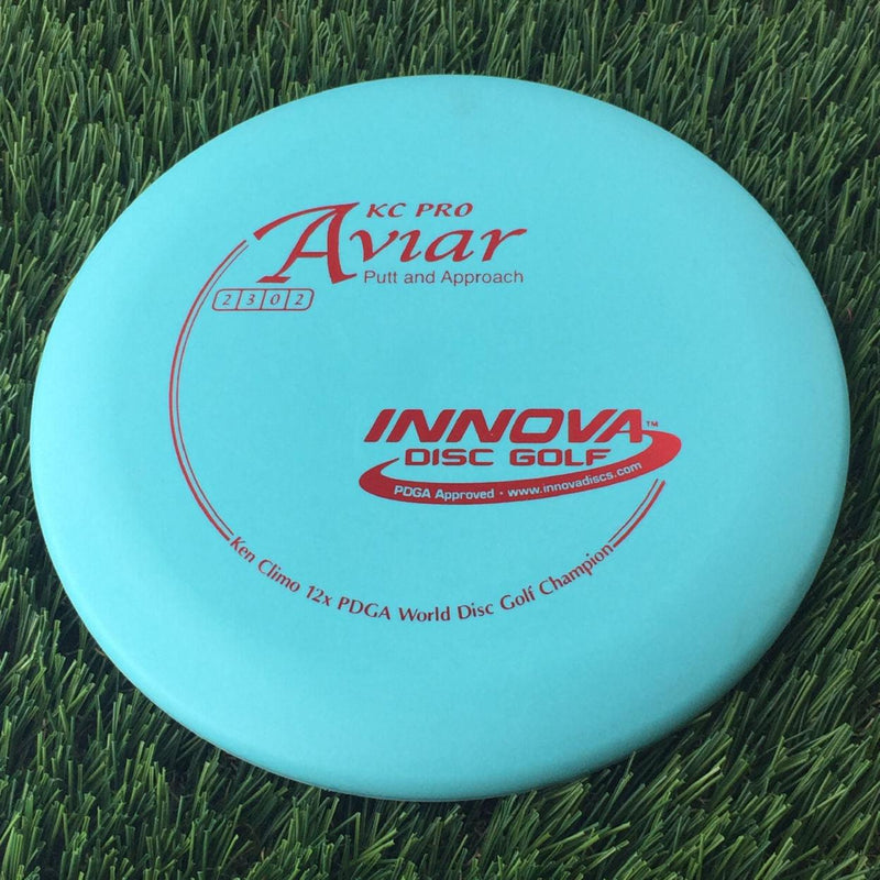Innova Pro KC Aviar with Ken Climo 12x PDGA World Disc Golf Champion Stamp - 161g Turquoise Blue