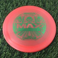 Innova Champion Luster Max with Kevin "KJUSA" Jones Team Champion Series 2025 Stamp - 175.0g - Translucent  Salmon Pink - Translucent Salmon Pink / 175g