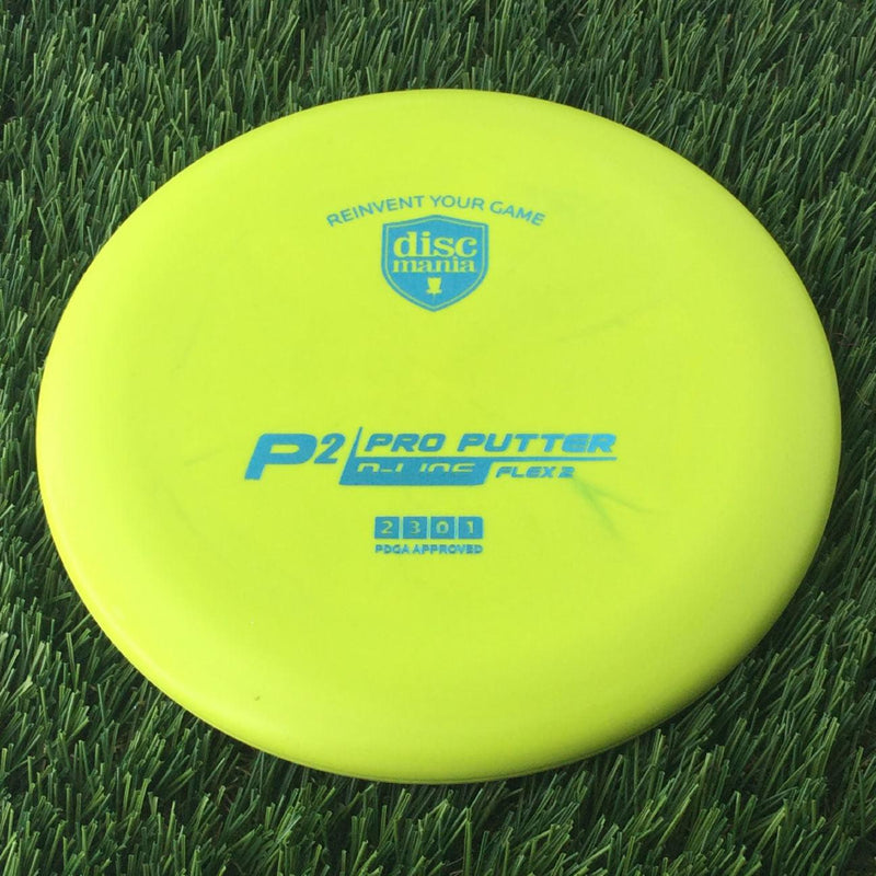 Discmania Italian D-Line Flex 2 P2 New Original - 173g Muted Yellow