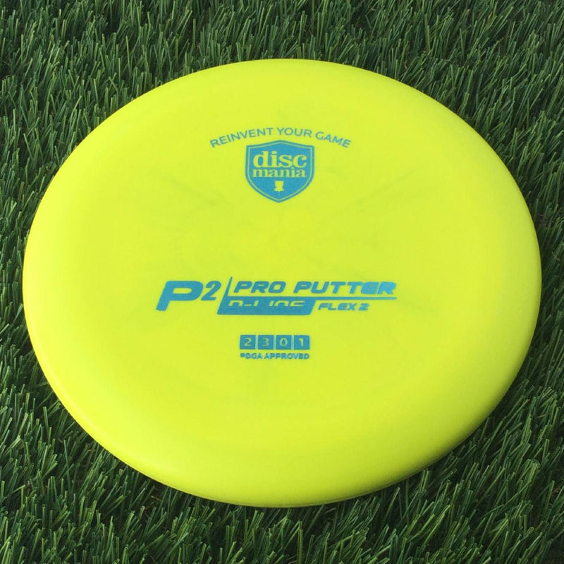 Discmania Italian D-Line Flex 2 P2 New Original - 173g Muted Yellow