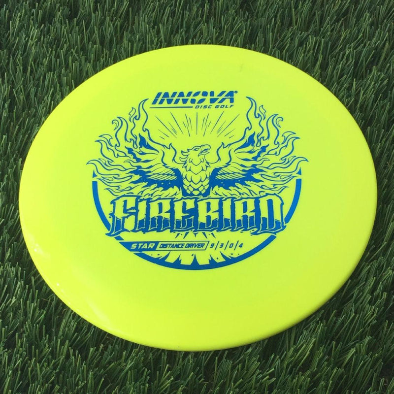 Innova Star Firebird with Burst Logo Stock Stamp- 170 Yellow