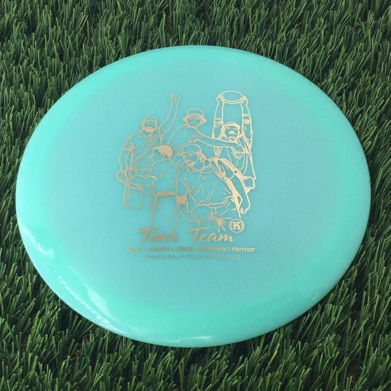 Kastaplast K1 Hard Malm with Tour Team - Clay | Joseph | Jesse | Braeden | Fritiof - Tour Series 2025 Stamp- 171 Green