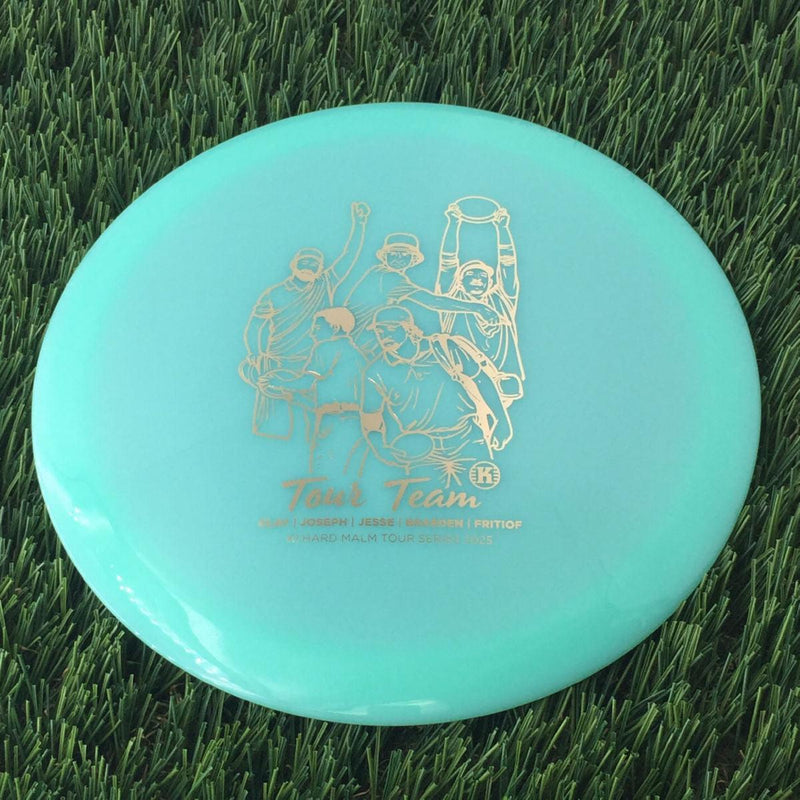 Kastaplast K1 Hard Malm with Tour Team - Clay | Joseph | Jesse | Braeden | Fritiof - Tour Series 2025 Stamp- 171 Green