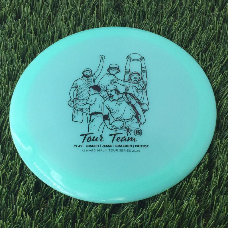 Kastaplast K1 Hard Malm with Tour Team - Clay | Joseph | Jesse | Braeden | Fritiof - Tour Series 2025 Stamp- 173 Green