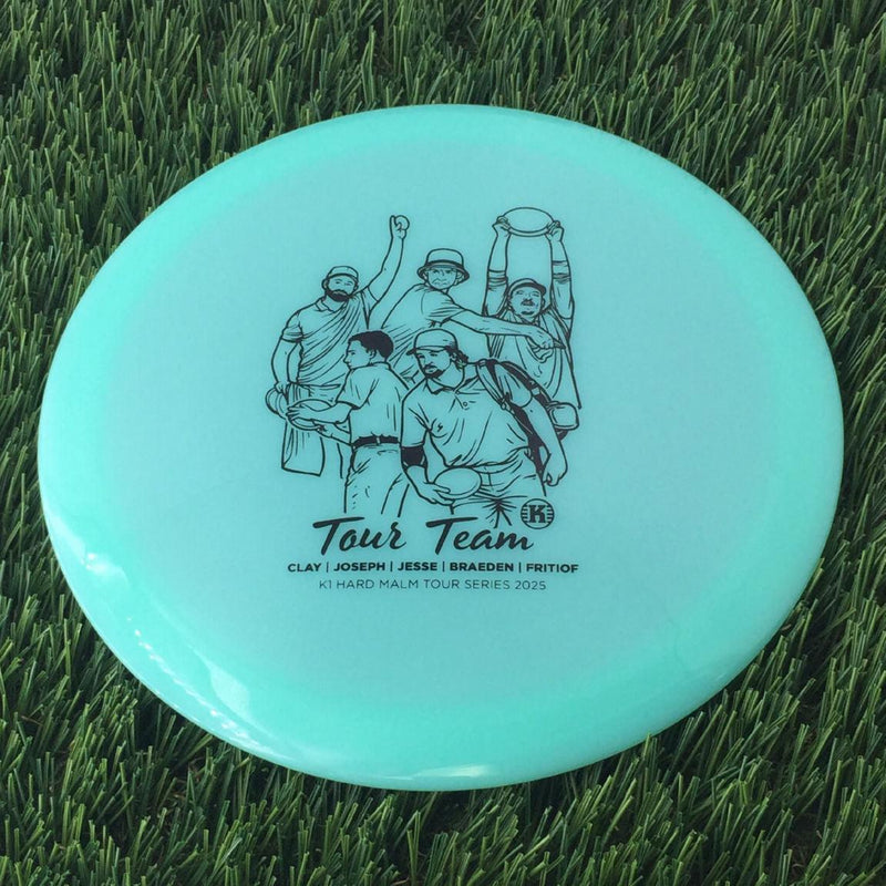 Kastaplast K1 Hard Malm with Tour Team - Clay | Joseph | Jesse | Braeden | Fritiof - Tour Series 2025 Stamp- 173 Green