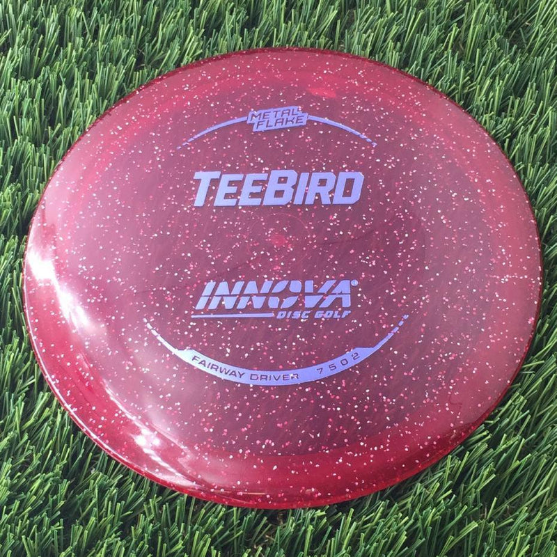Innova Champion Metal Flake Teebird with Burst Logo Stock Stamp- 170 Red