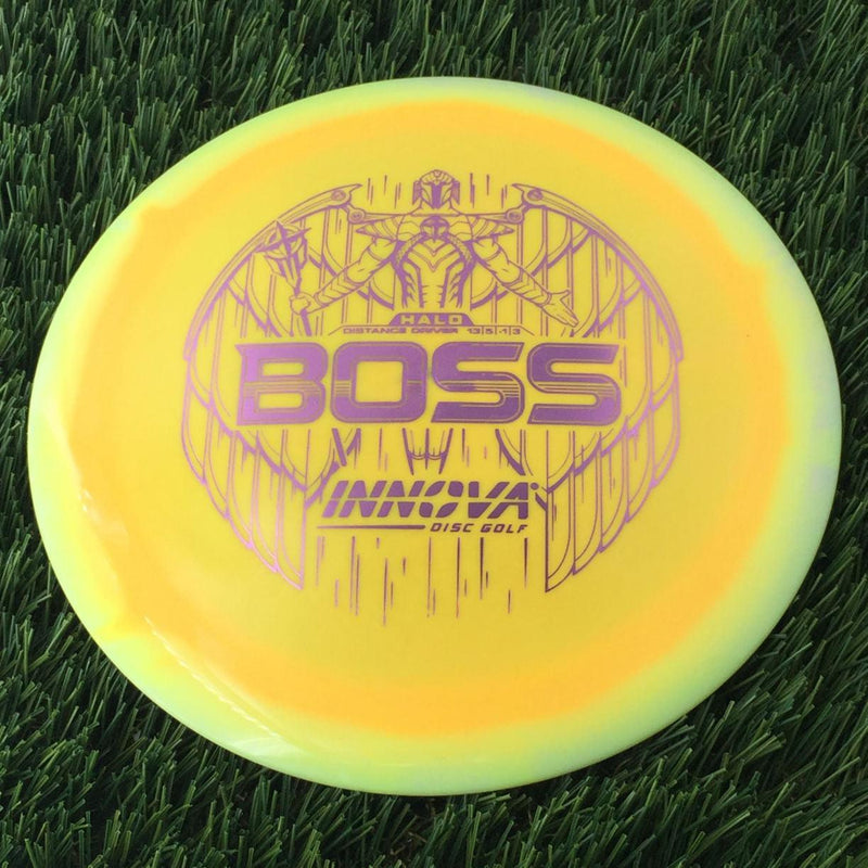 Innova Halo Star Boss with Burst Logo Stock Stamp- 167 Orange