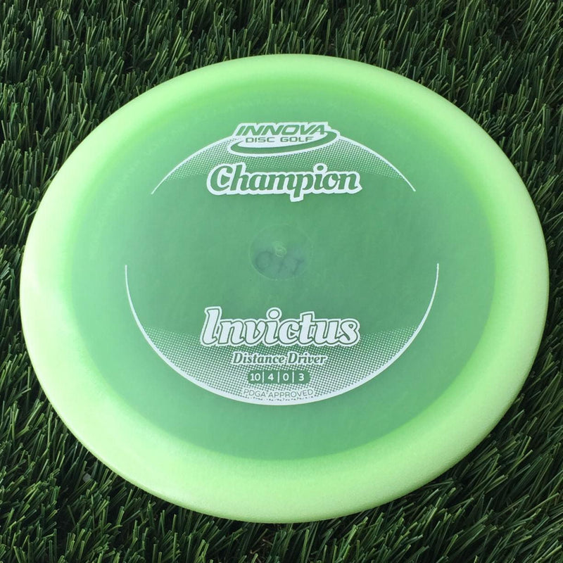 Innova Champion Invictus with Circle Fade Stock Stamp- 170 Green