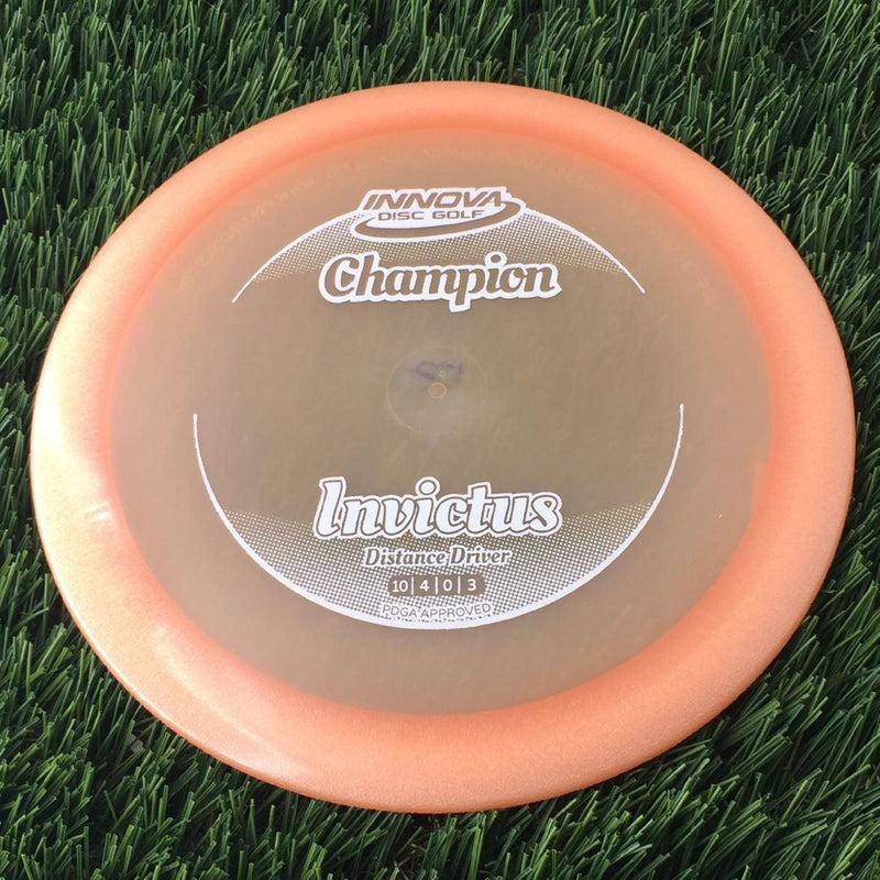 Innova Champion Invictus with Circle Fade Stock Stamp- 172 Orange