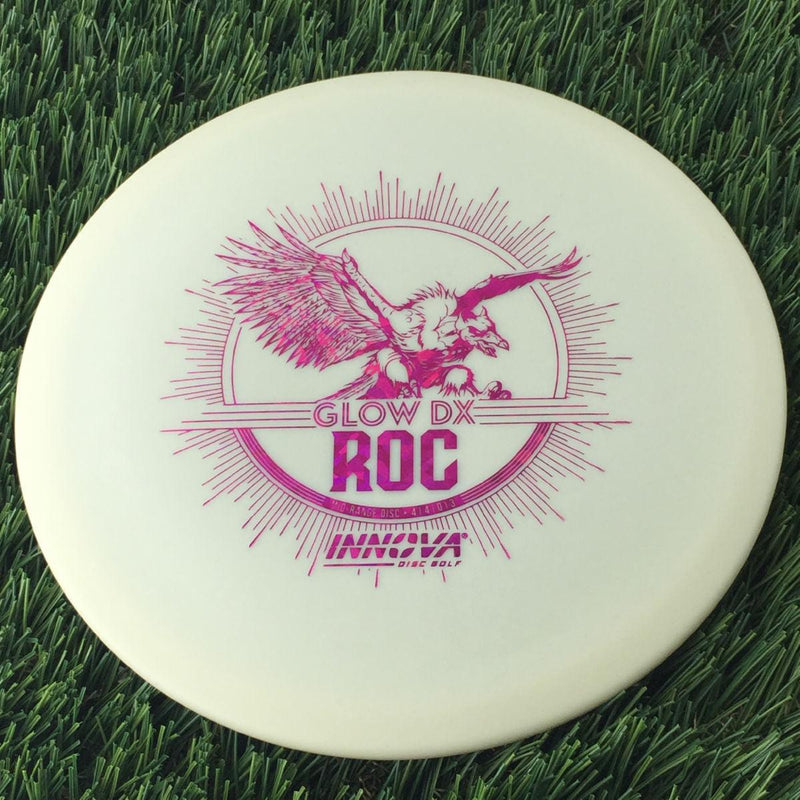 Innova DX Glow Roc with Burst Logo Stock Stamp- 155 Glow