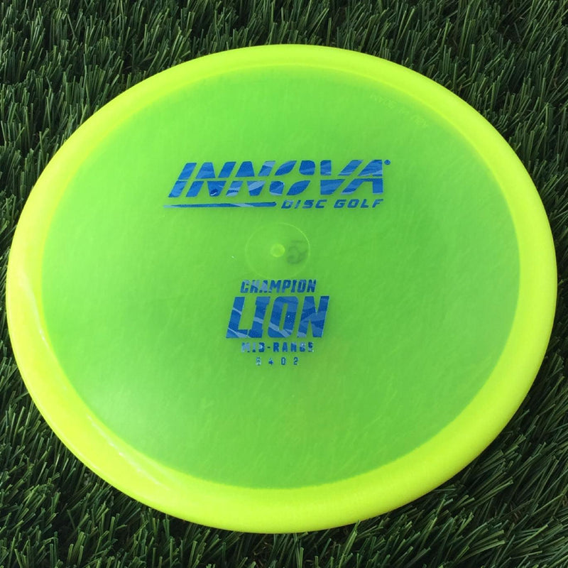 Innova Champion Lion with Burst Logo Stock Stamp- 152 Yellow