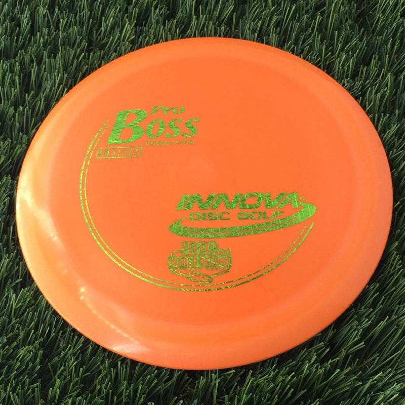 Innova Pro Boss with 1108 Feet World Record Distance Model Stamp- 171 Orange