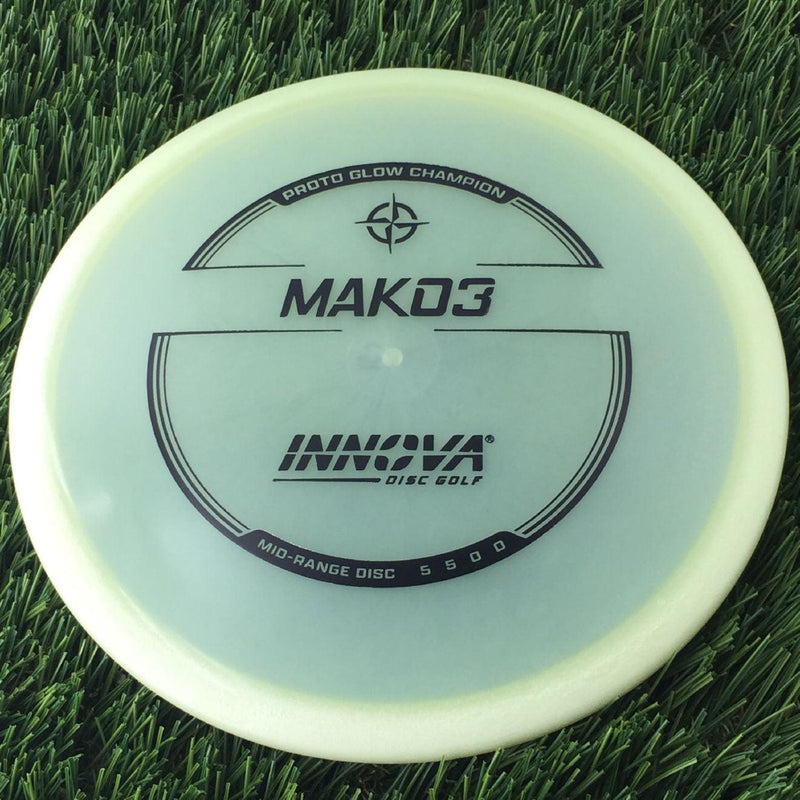 Innova Proto Glow Champion Mako3 with Burst Logo Stock Stamp- 153 Glow