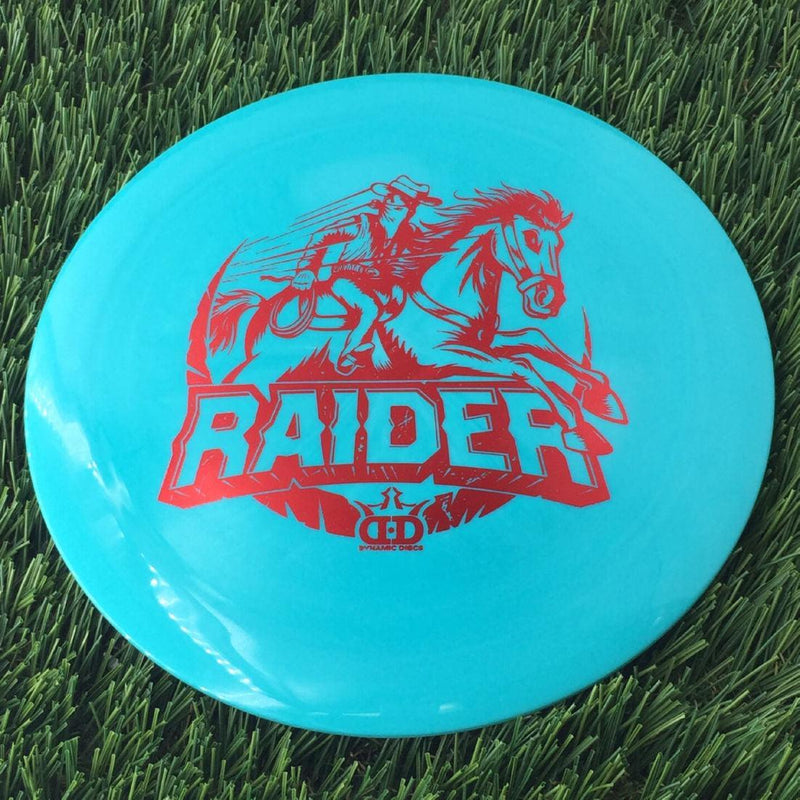 Dynamic Discs Supreme Raider with Cowboy Stamp- 174 Blue