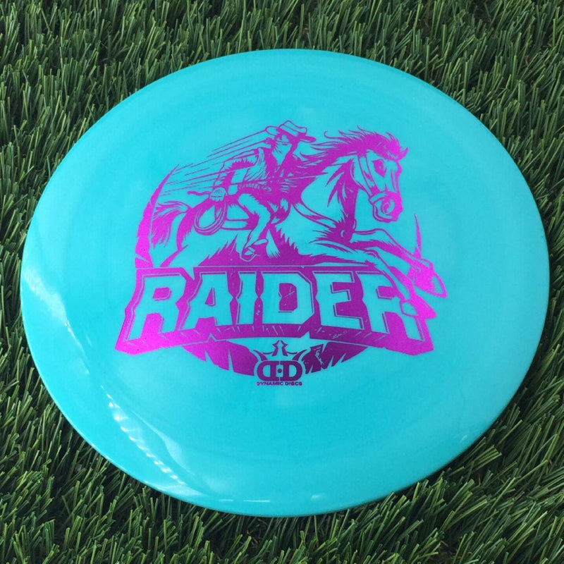 Dynamic Discs Supreme Raider with Cowboy Stamp- 174 Blue