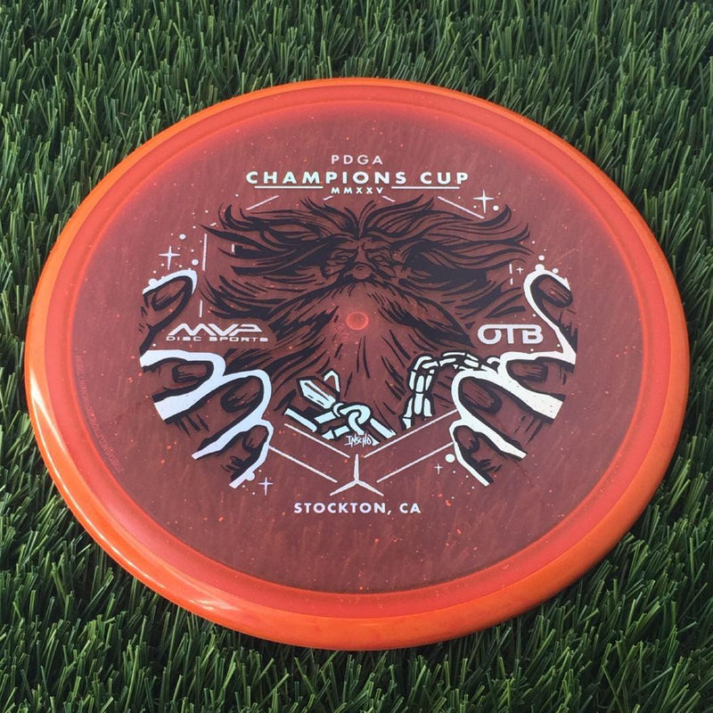 Axiom Particle Glow Proton Hex 5|5.5|-1|1 with OTB Champions Cup 2025 - Wizardcraft by Mike Inscho Stamp- 176 Pink