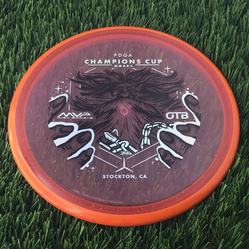 Axiom Particle Glow Proton Hex 5|5.5|-1|1 with OTB Champions Cup 2025 - Wizardcraft by Mike Inscho Stamp- 177 Pink