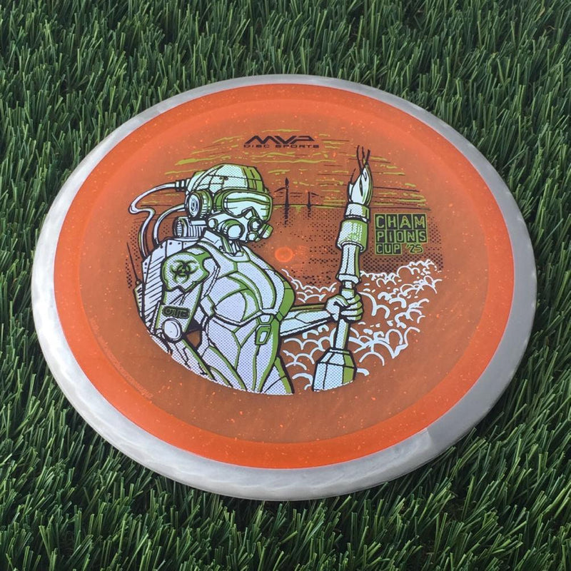 Axiom Particle Glow Proton Virus with OTB Champions Cup 2025 - Jane DOE by John Dorn Stamp- 170 Orange