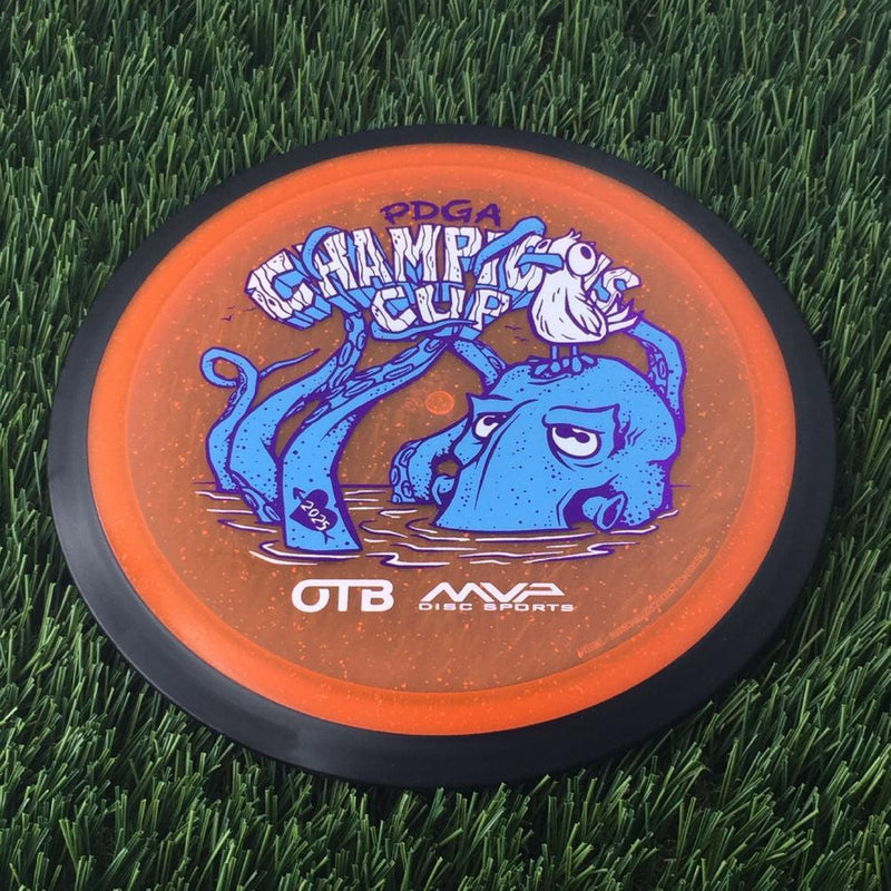 MVP Particle Glow Proton Wave with OTB Champions Cup 2025 - Frank by Green C Studio Stamp- 172 Orange
