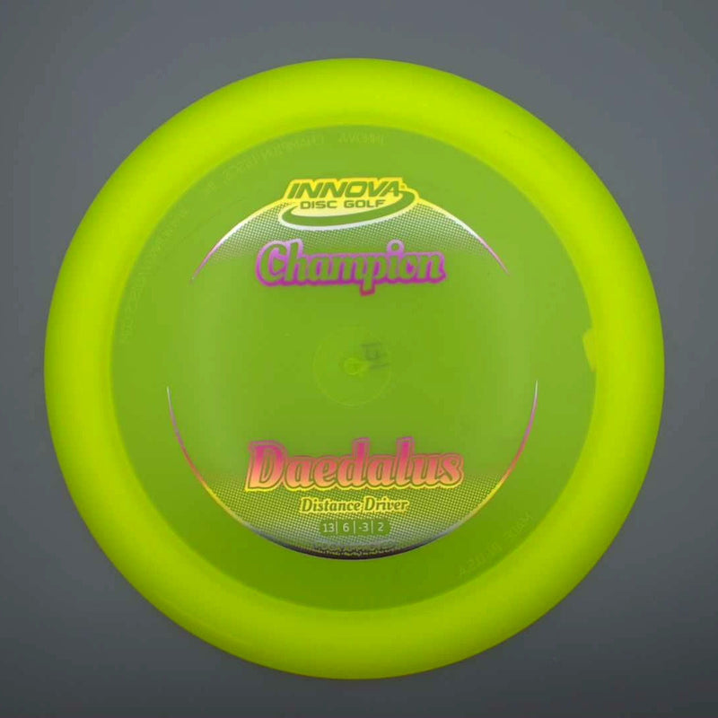 Innova Champion Daedalus with Circle Fade Stock Stamp- 173.7 Yellow
