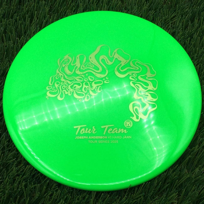 Kastaplast K1 Hard Jarn with Tour Team - Joseph Anderson - Tour Series 2025 Stamp- 173 Green