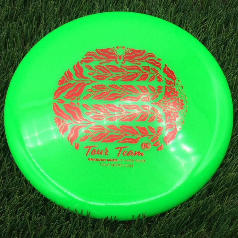 Kastaplast K1 Hard Reko with Tour Team - Braeden Sides - Tour Series 2025 Stamp- 176 Green