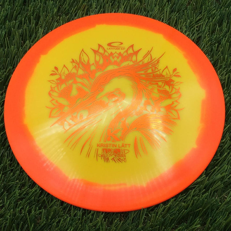 Latitude 64 Gold Line Orbit Saint Pro with Kristin Latt Team Series 2025 Stamp- 174 Orange