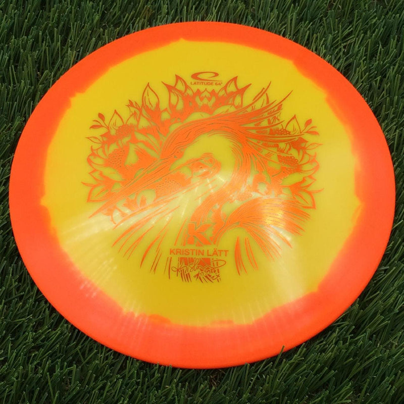 Latitude 64 Gold Line Orbit Saint Pro with Kristin Latt Team Series 2025 Stamp- 176 Orange