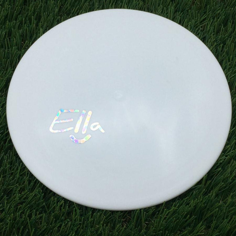 Discmania D-Line Flex 2 Glow FD with Ella Smiley Face - Ella Hansen Stamp- 176 Glow