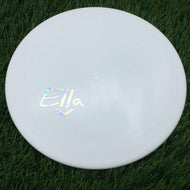 Discmania D-Line Flex 2 Glow FD with Ella Smiley Face - Ella Hansen Stamp - 176.0g - White Glow - White Glow / 176g