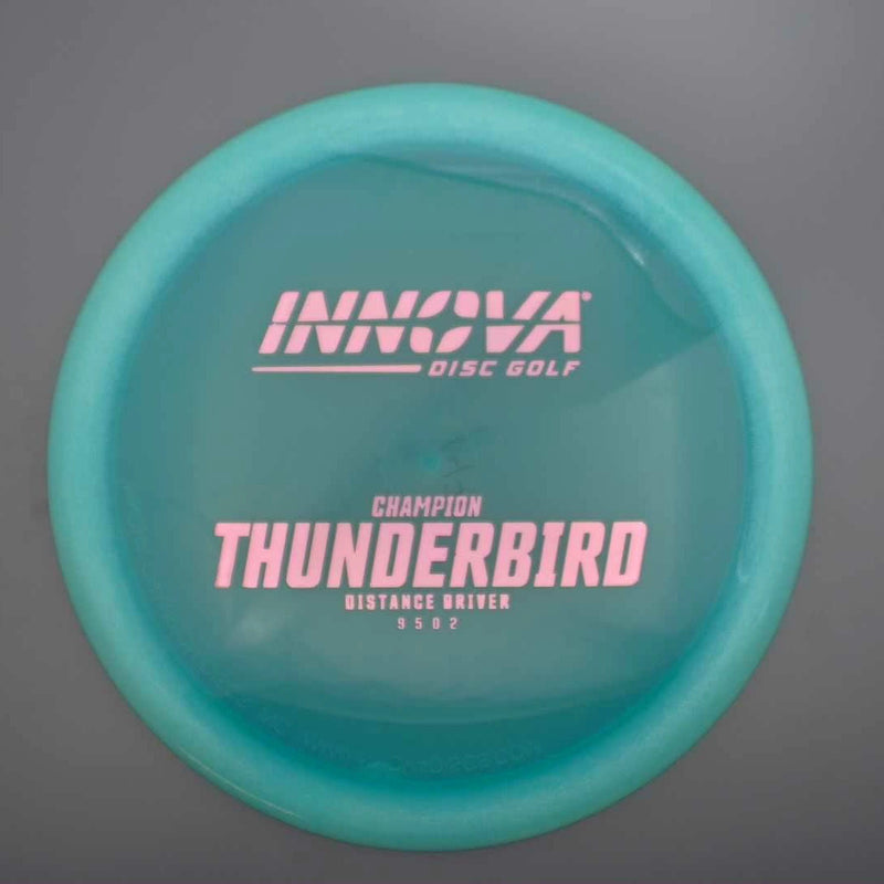 Innova Champion Thunderbird with Burst Logo Stock Stamp- 147.5 Blue