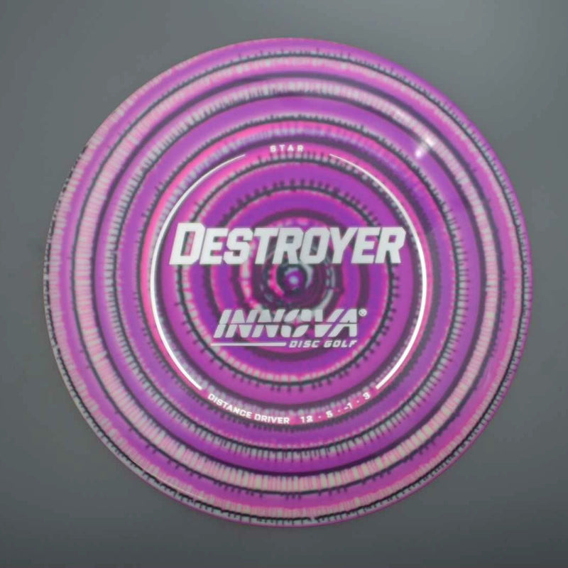 Innova Star I-Dye Destroyer with Burst Logo Stock Stamp- 170.4 Dyed